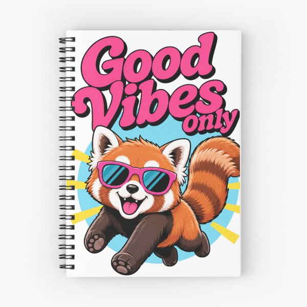 Item preview, Cute Red Panda Good Vibes Retro Animal Lover designed and sold by the-dovlat.