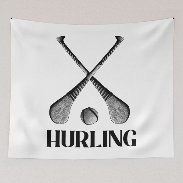Item preview, Vintage Irish Hurling Sports Graphic designed and sold by sportfantees.