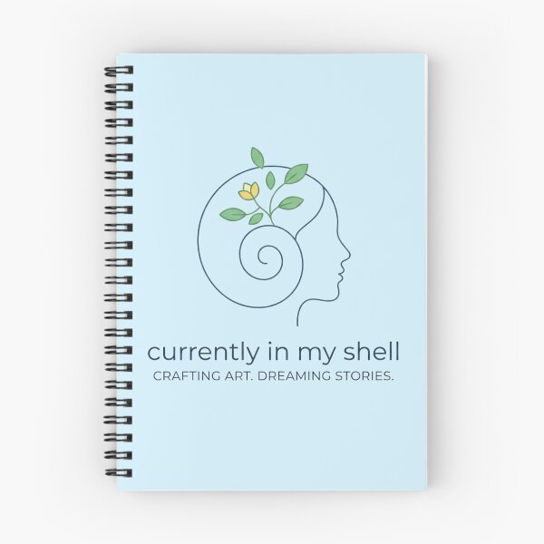 Item preview, Currently In My Shell, Crafting Art, Dreaming Stories – Introvert Dreamer Minimalist Art designed and sold by Evelashop.