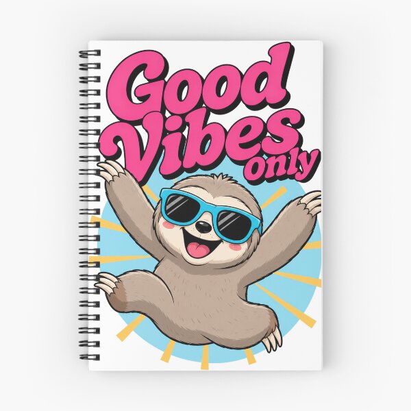 Item preview, Happy Sloth Good Vibes Cute Lazy Animal designed and sold by the-dovlat.
