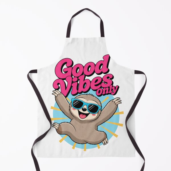 Item preview, Happy Sloth Good Vibes Cute Lazy Animal designed and sold by the-dovlat.