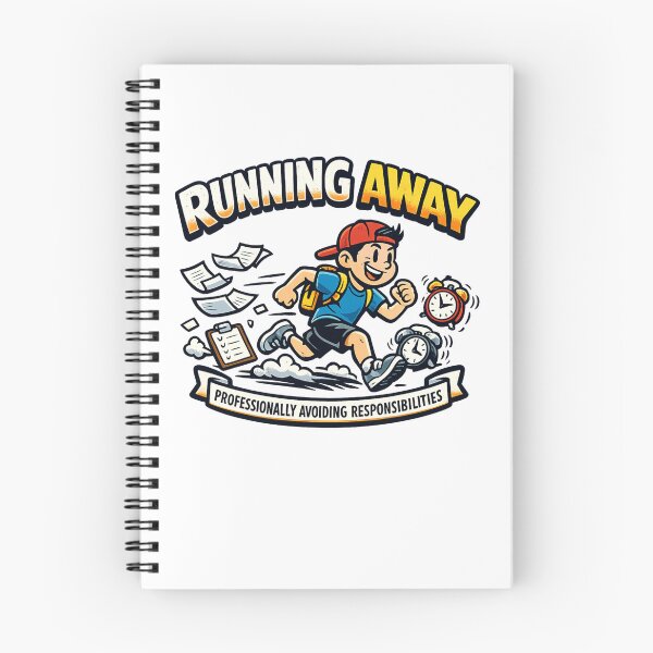 Item preview, Professionally Avoiding Responsibilities Running Away designed and sold by DPBTees70.