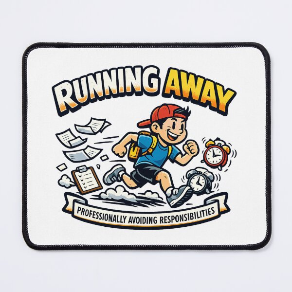 Item preview, Professionally Avoiding Responsibilities Running Away designed and sold by DPBTees70.