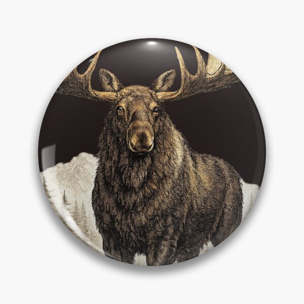 Item preview, Moose Wilderness Giant designed and sold by KrungiT Design .