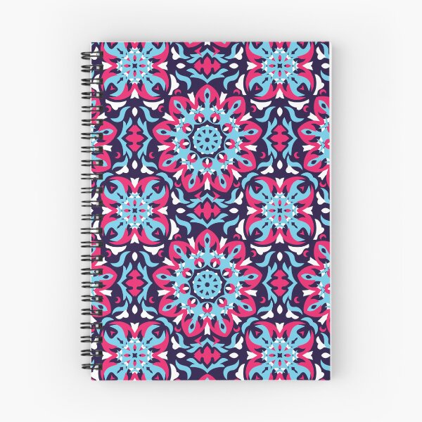 Item preview, Vibrant Boho Mandala Kaleidoscope Seamless Pattern designed and sold by mrhighsky.
