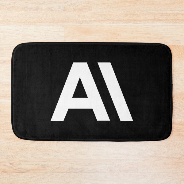 Artikelvorschau, Anthropic Logo Chatbot KI-Unternehmen Anthropic KI-Modell LLM Künstliche Intelligenz Weiß entworfen und verkauft von Chardo55.