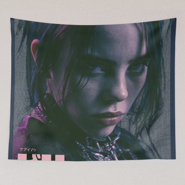 Item preview, Billie Japanese Purple Pop  designed and sold by AnimeArsenalPrints.