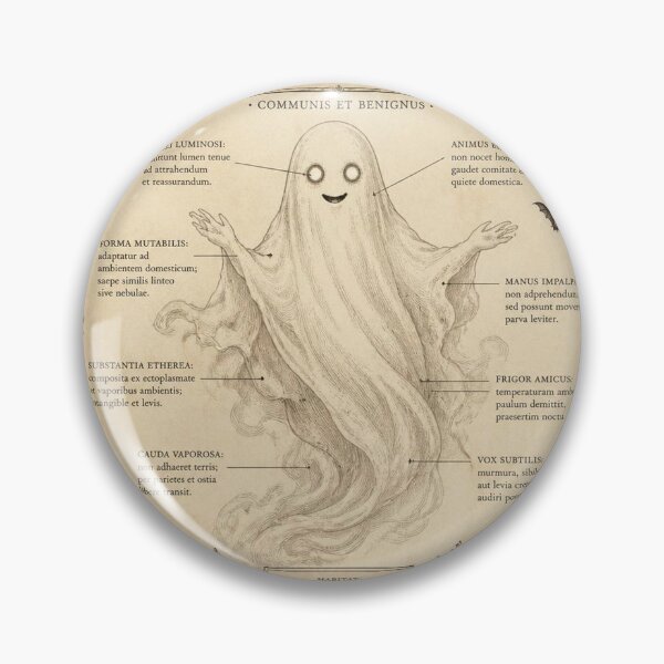 Item preview, Ghost Vintage Naturalist Halloween Shirt | Antique Field Guide Ghost Illustration designed and sold by SunnyDesign82.
