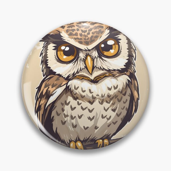 Item preview, Cute Kawaii Owl Sticker | Adorable Wise Cartoon Owl Bird Illustration designed and sold by dreamz-world.