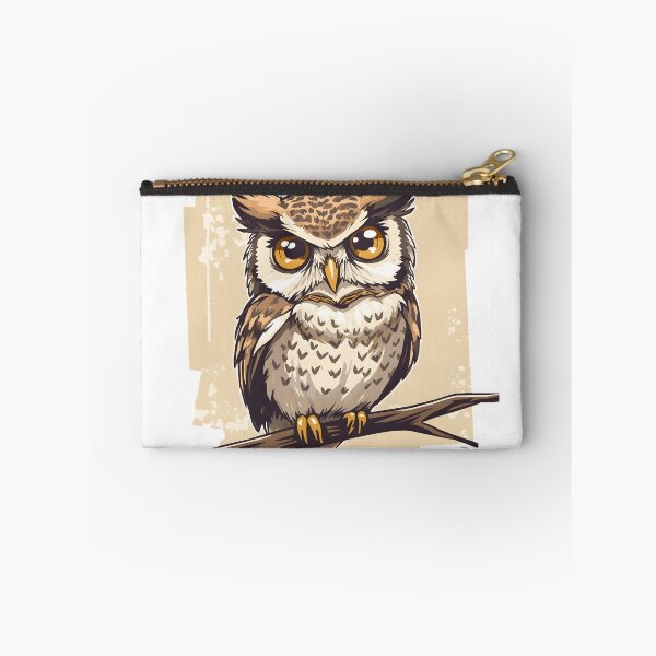 Item preview, Cute Kawaii Owl Sticker | Adorable Wise Cartoon Owl Bird Illustration designed and sold by dreamz-world.