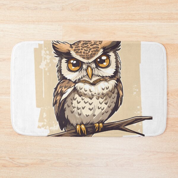 Item preview, Cute Kawaii Owl Sticker | Adorable Wise Cartoon Owl Bird Illustration designed and sold by dreamz-world.