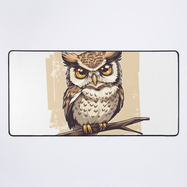 Item preview, Cute Kawaii Owl Sticker | Adorable Wise Cartoon Owl Bird Illustration designed and sold by dreamz-world.