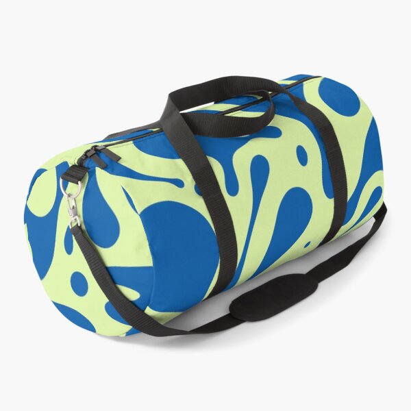 Item preview, Organic Blob Pattern | Abstract Liquid Design | Creamy Avocado & French Blue designed and sold by The High Hippo.