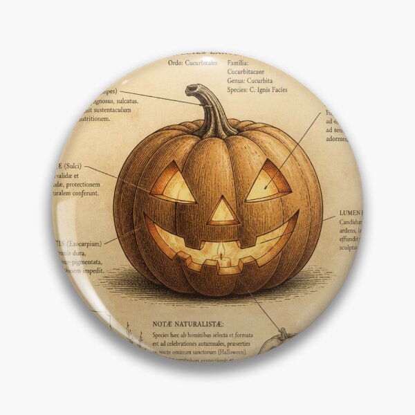 Item preview, Pumpkin Vintage Naturalist Halloween Shirt | Antique Field Guide Pumpkin Illustration designed and sold by SunnyDesign82.
