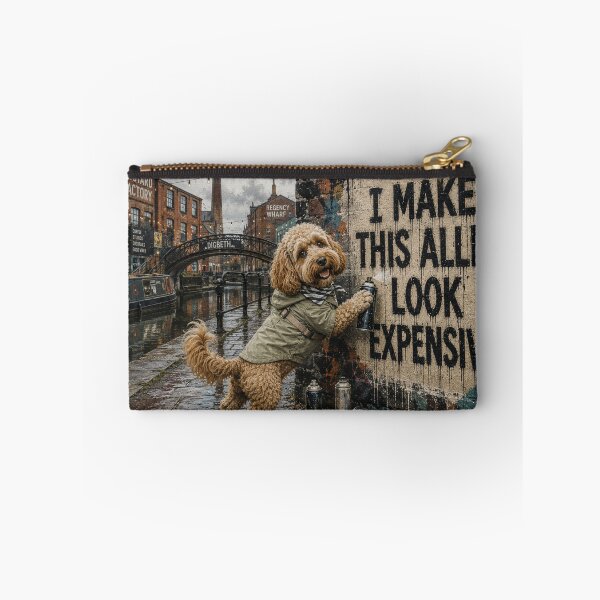 Item preview, Cockapoo Wall Art | Funny Cockapoo Print | Urban Dog Artwork designed and sold by Pooch & Print Co..