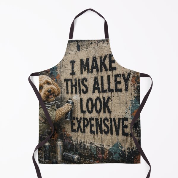Item preview, Cockapoo Wall Art | Funny Cockapoo Print | Urban Dog Artwork designed and sold by Pooch & Print Co..