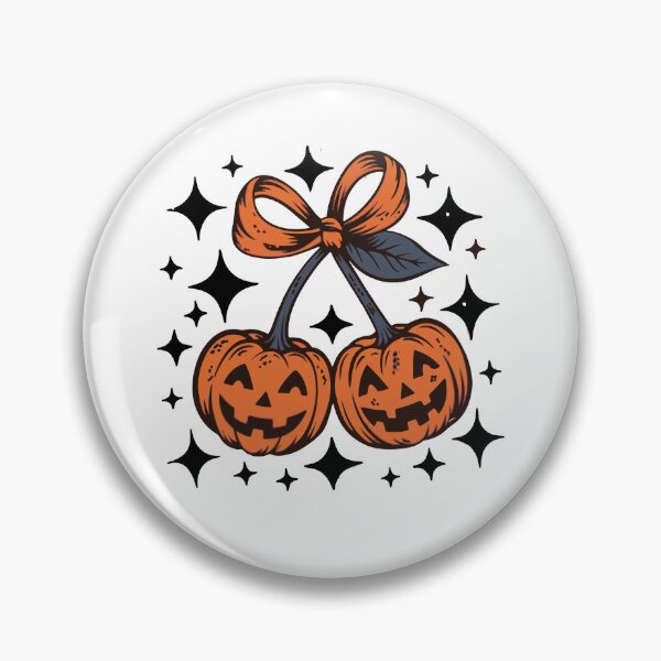 Item preview, Pumpkin Cherries, Autumn Girly, Vintage Halloween Pumpkin, Fall Pumpkin, Boho Pumpkin Coquette, Retro Fall Pumpkin  designed and sold by DesignDenDo ⭐⭐⭐⭐⭐.