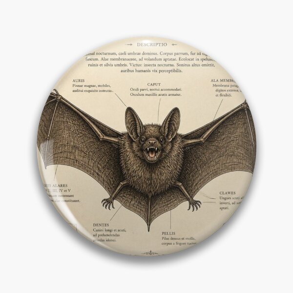 Item preview, Bat Vintage Naturalist Halloween Shirt | Antique Field Guide Bat Illustration designed and sold by SunnyDesign82.