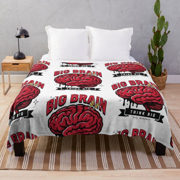 Item preview, Camiseta gráfica con el lema "Big Brain Think Big" (Cerebro grande, piensa en grande) – Mentalidad motivacional designed and sold by velorea.
