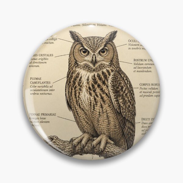 Item preview, Owl Vintage Naturalist Halloween Shirt | Antique Field Guide Owl Illustration designed and sold by SunnyDesign82.