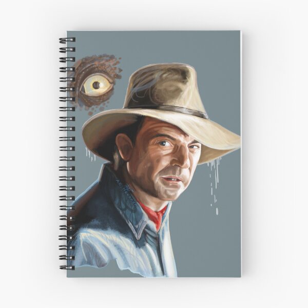 Item preview, Sam Neill Jurassic, handpainted Portrait designed and sold by AK-Hevonen.