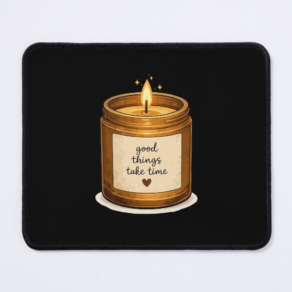 Item preview, Good Things Take Time Candle designed and sold by RidaSalArt.