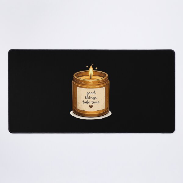 Item preview, Good Things Take Time Candle designed and sold by RidaSalArt.