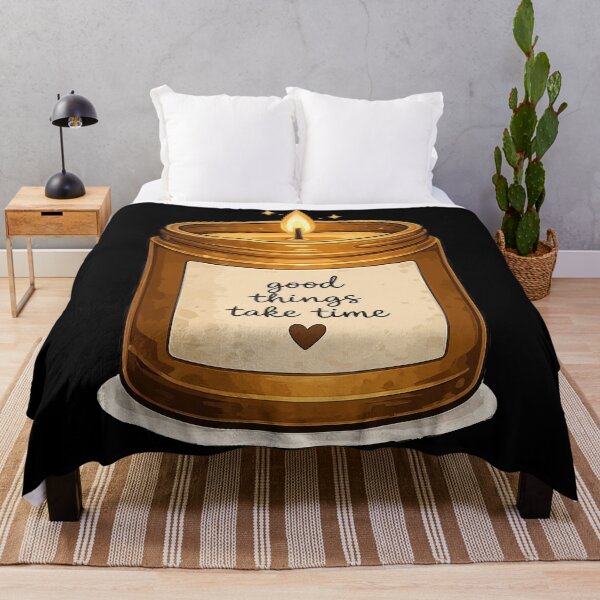 Item preview, Good Things Take Time Candle designed and sold by RidaSalArt.