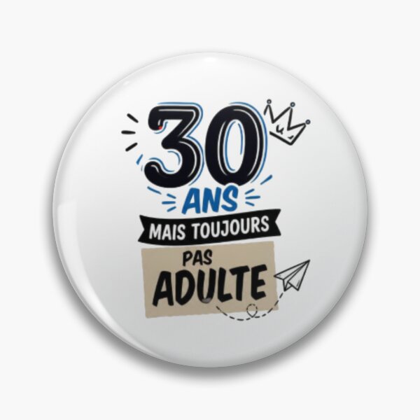 Item preview, 30 years old but still not an adult – Funny 30th birthday T-shirt | Original gift for men & women designed and sold by WearStudios.