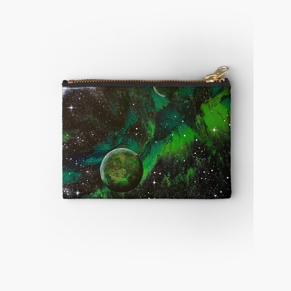 Item preview, Green nebula with planets designed and sold by Fred  Terpe.