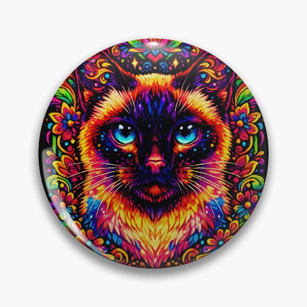 Item preview, Psychedelic Siamese designed and sold by ROCK_WELL.