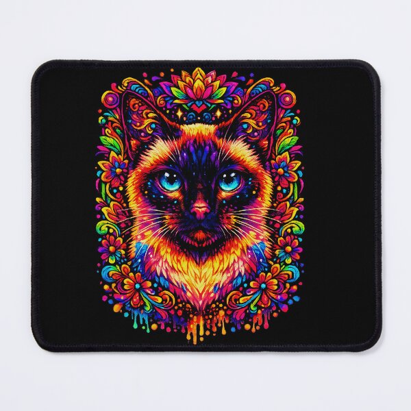Item preview, Psychedelic Siamese designed and sold by ROCK_WELL.