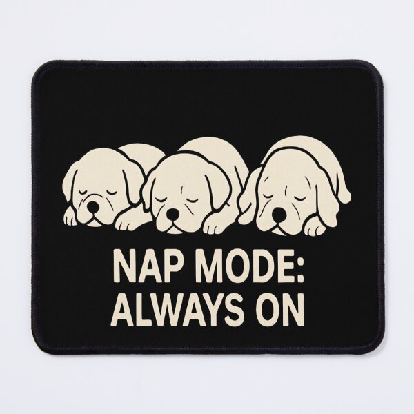 Item preview, Cute Relaxing Sleepy Dog Lover Design designed and sold by Taans-Creation.