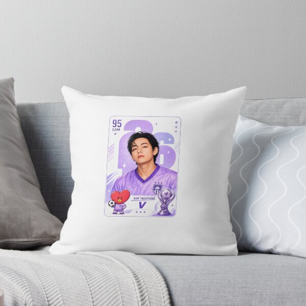Item preview, V Soccer Card Shirt, Kim Taehyung Purple Kpop Sport Tee, BTS Fan Art Unisex Shirt, Gift For Army, Comfort Colors Shirt designed and sold by BerryHand.