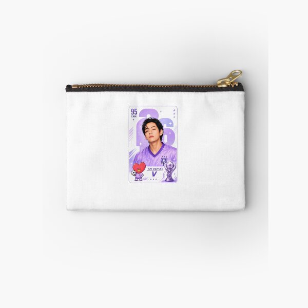Item preview, V Soccer Card Shirt, Kim Taehyung Purple Kpop Sport Tee, BTS Fan Art Unisex Shirt, Gift For Army, Comfort Colors Shirt designed and sold by BerryHand.