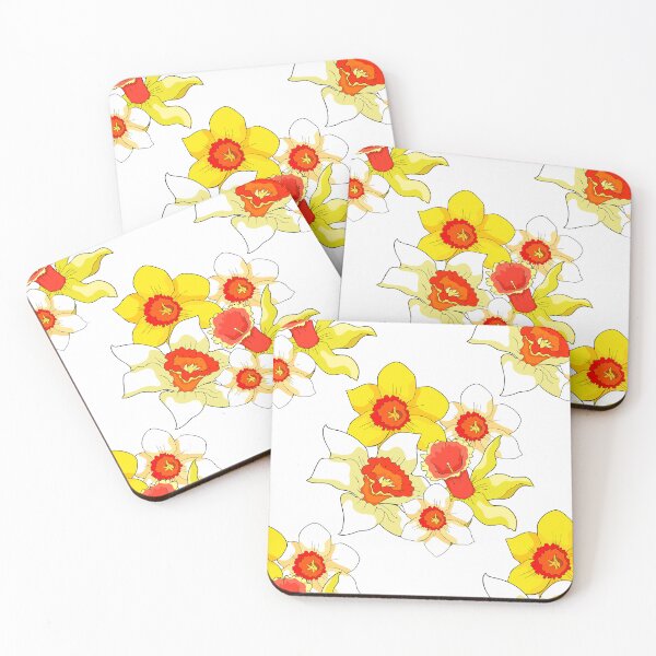 Item preview, Spring Symphony: Yellow Daffodil Flower designed and sold by OrPolly.