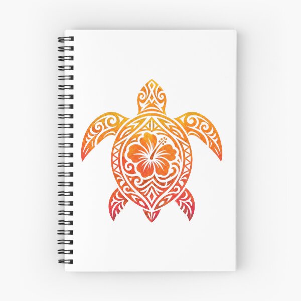 Item preview, Tribal Sea Turtle Tropical Hibiscus designed and sold by OTSC.