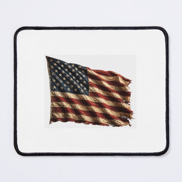 Item preview, Vintage aged American flag designed and sold by JuanDiegoAyala.