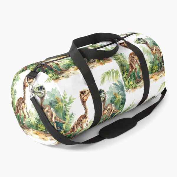 Item preview, Velociraptor skeletons in the primeval forest, dinosaur designed and sold by LiskoDesign.