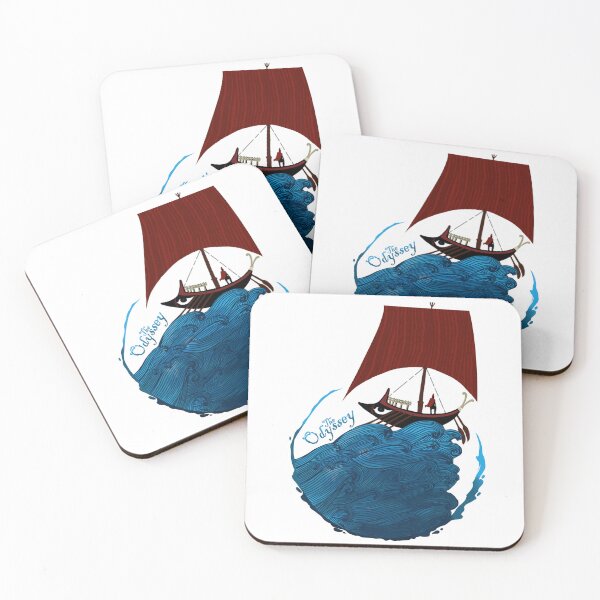 Item preview, The Odyssey Epic Greek Myth designed and sold by Illustrated by Cece.