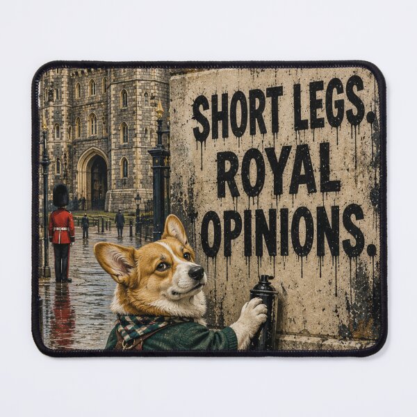 Item preview, Corgi Wall Art | Funny Corgi Print | Short Legs Royal Opinions designed and sold by Pooch & Print Co..