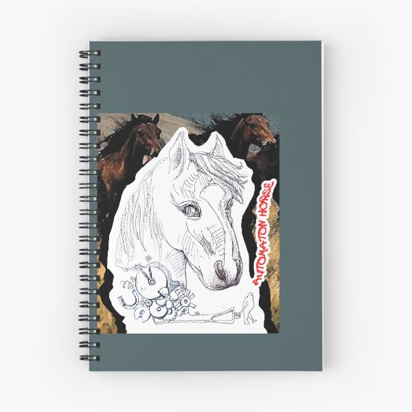 Item preview, Automaton Horse (Original Ink Drawing by ACCI) designed and sold by VanyssaGraphics.
