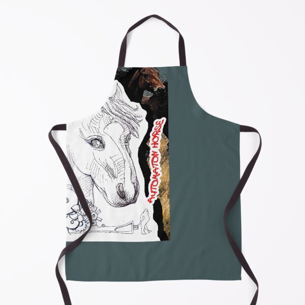 Item preview, Automaton Horse (Original Ink Drawing by ACCI) designed and sold by VanyssaGraphics.