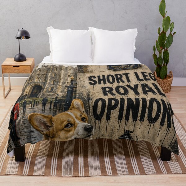 Item preview, Corgi Wall Art | Funny Corgi Print | Short Legs Royal Opinions designed and sold by Pooch & Print Co..