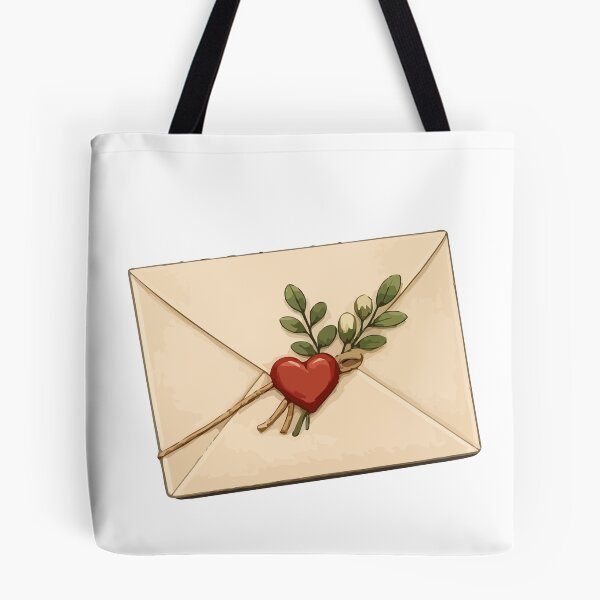 Item preview, Vintage Love Letter with Heart Seal designed and sold by RidaSalArt.
