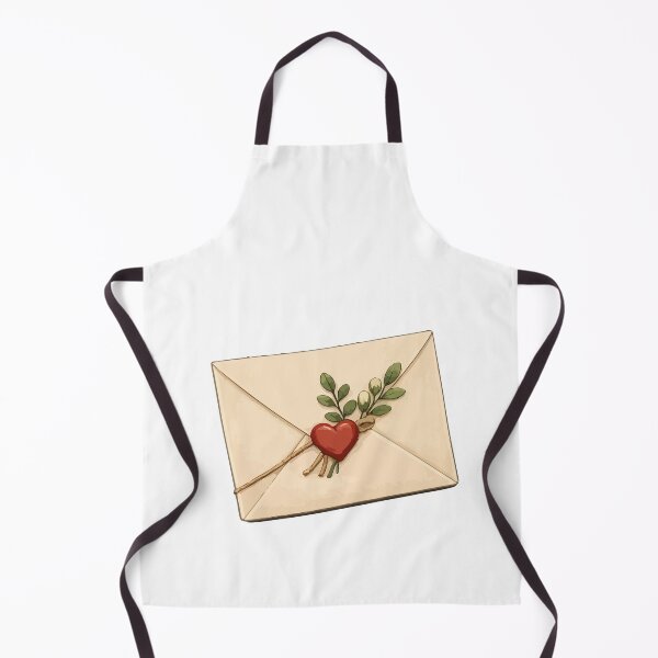 Item preview, Vintage Love Letter with Heart Seal designed and sold by RidaSalArt.