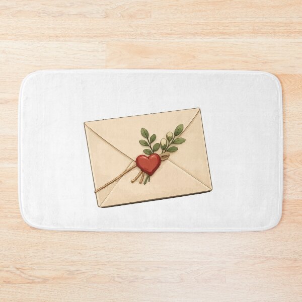 Item preview, Vintage Love Letter with Heart Seal designed and sold by RidaSalArt.