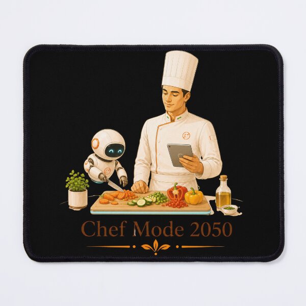 Item preview, Chef Mode 2050 Robot Assistant Cooking Design designed and sold by House of Rein.