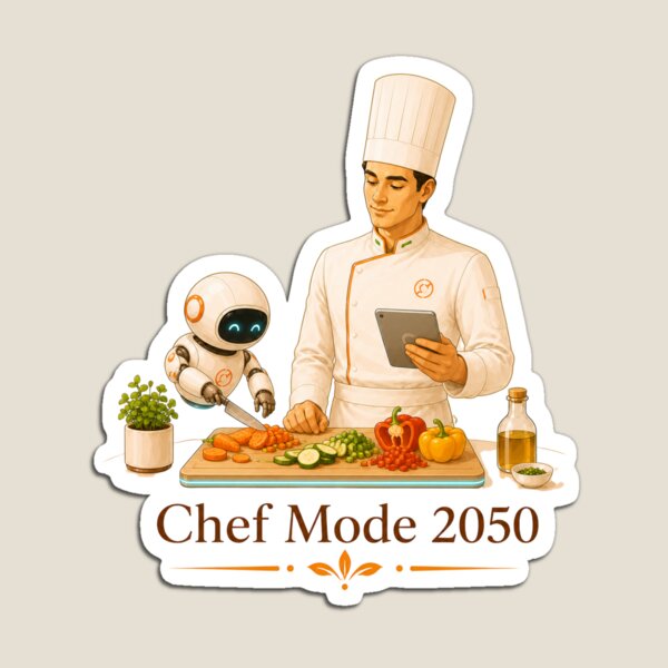 Artikelvorschau, Chef Mode 2050 Roboterassistent Kochdesign entworfen und verkauft von House of Rein.