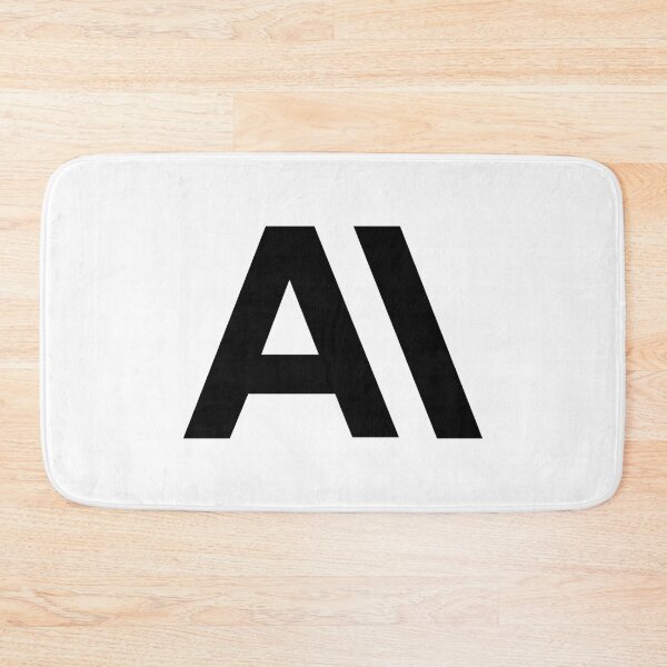 Artikelvorschau, Anthropic Logo Chatbot KI-Unternehmen Anthropic KI-Modell LLM Künstliche Intelligenz Schwarz entworfen und verkauft von Chardo55.